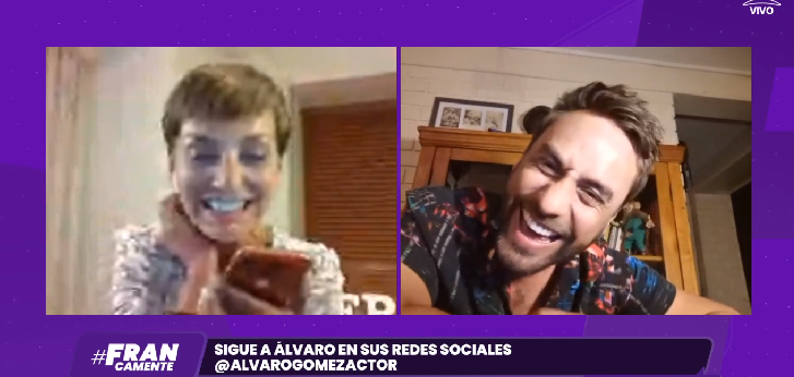 JC Rodríguez interrumpió entrevista en vivo de Fran García-Huidobro a Álvaro Gómez: sacó carcajadas