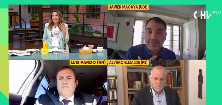 Diputado Macaya y debate con Monserrat Álvarez por defender a Carabineros