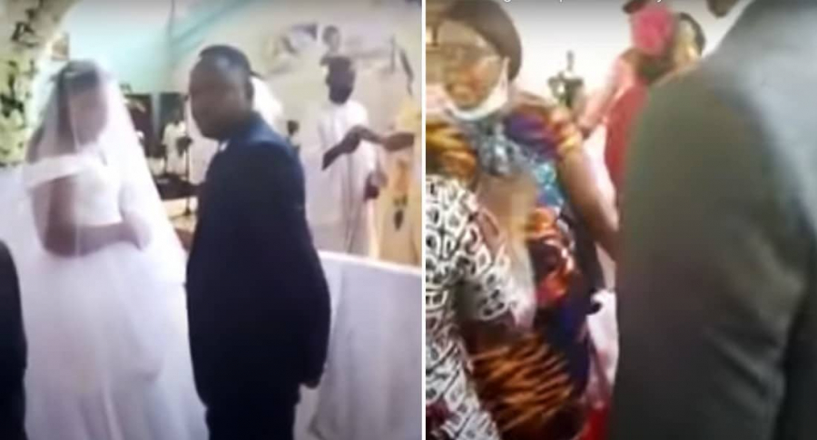 Matrimonio de Zambia terminó en caos luego que fuera interrumpido por la verdadera esposa del novio