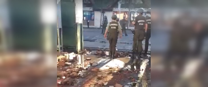 "Bien CTM": audio revela autorización del uso de armas de fuego en defensa de cuartel de Puente Alto