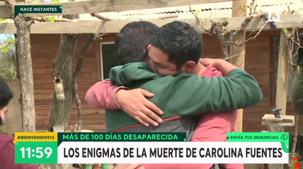 Reportero de "Bienvenidos" se quebró en vivo por caso de Carolina Fuentes: "Me faltan palabras..."