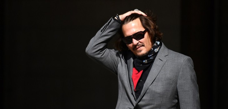 Johnny Depp pierde juicio contra diario inglés The Sun que lo presentó como un 'marido violento'