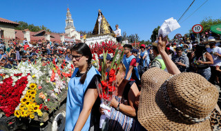 peregrinación al Santuario de Lo Vásquez