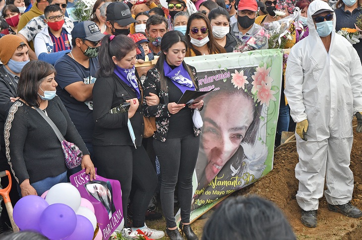 Funeral de Tania Bustamante