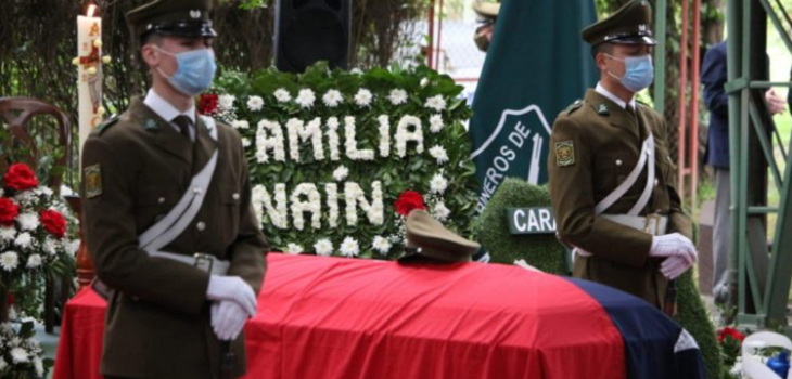 Funeral Eugenio Nain, Carabineros