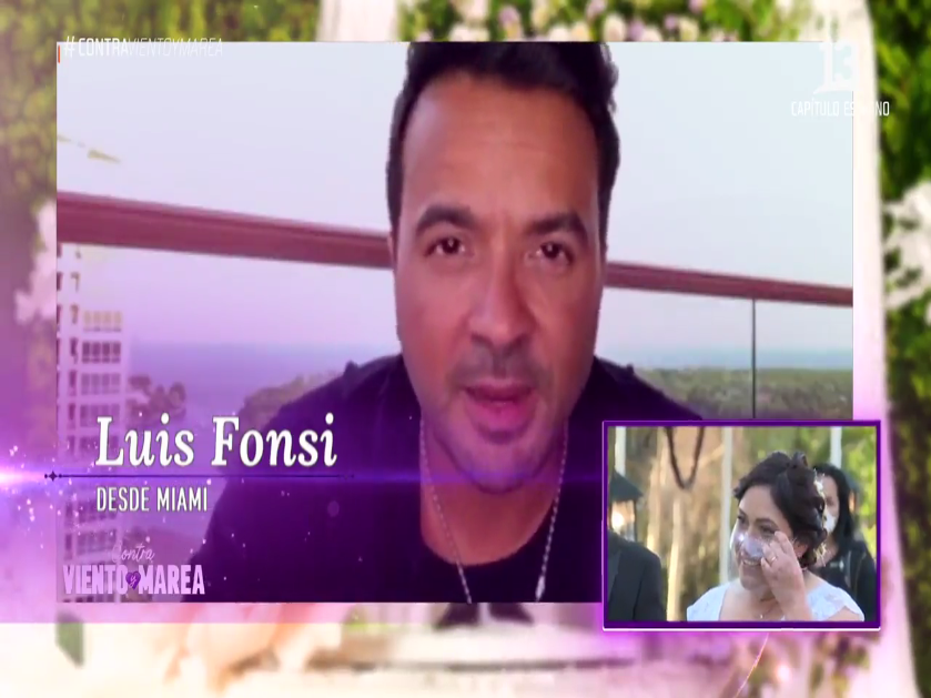 Luis Fonsi sorprendió a novia de "Contra Viento y Marea": le envió emotivo mensaje 