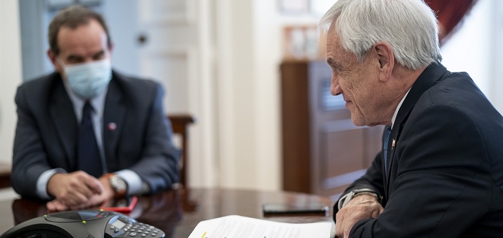 Presidente Piñera y Joe Biden