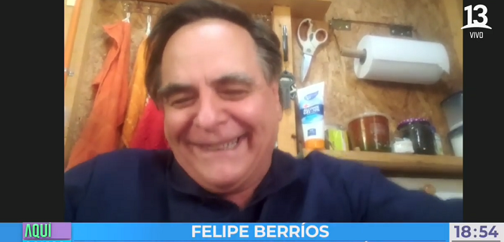 Felipe Berríos en Aquí somos todos