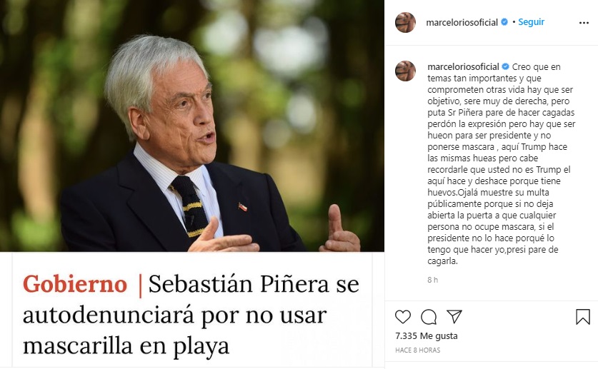 Marcelo Ríos | Instagram