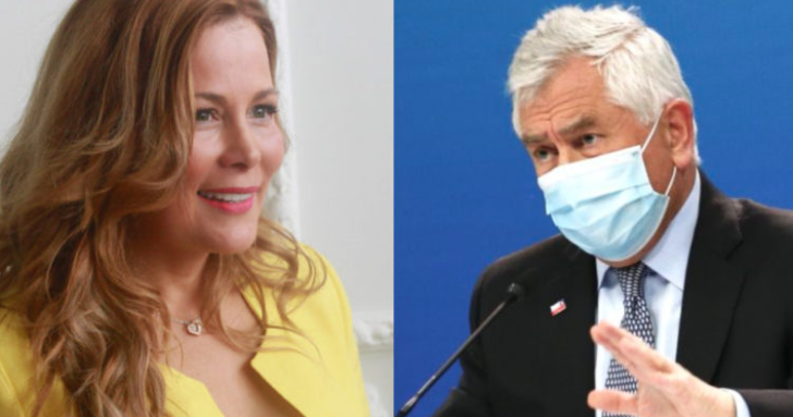 Cathy Barriga critica a ministro Paris por casos COVID