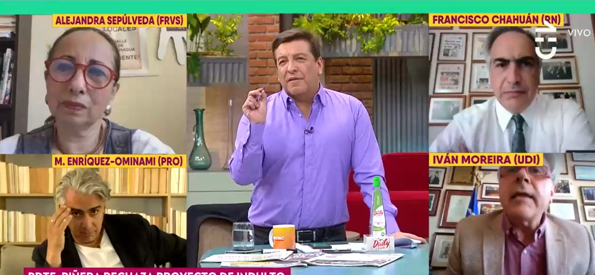 Iván Moreira y Julio César Rodríguez protagonizaron nuevo round en CHV
