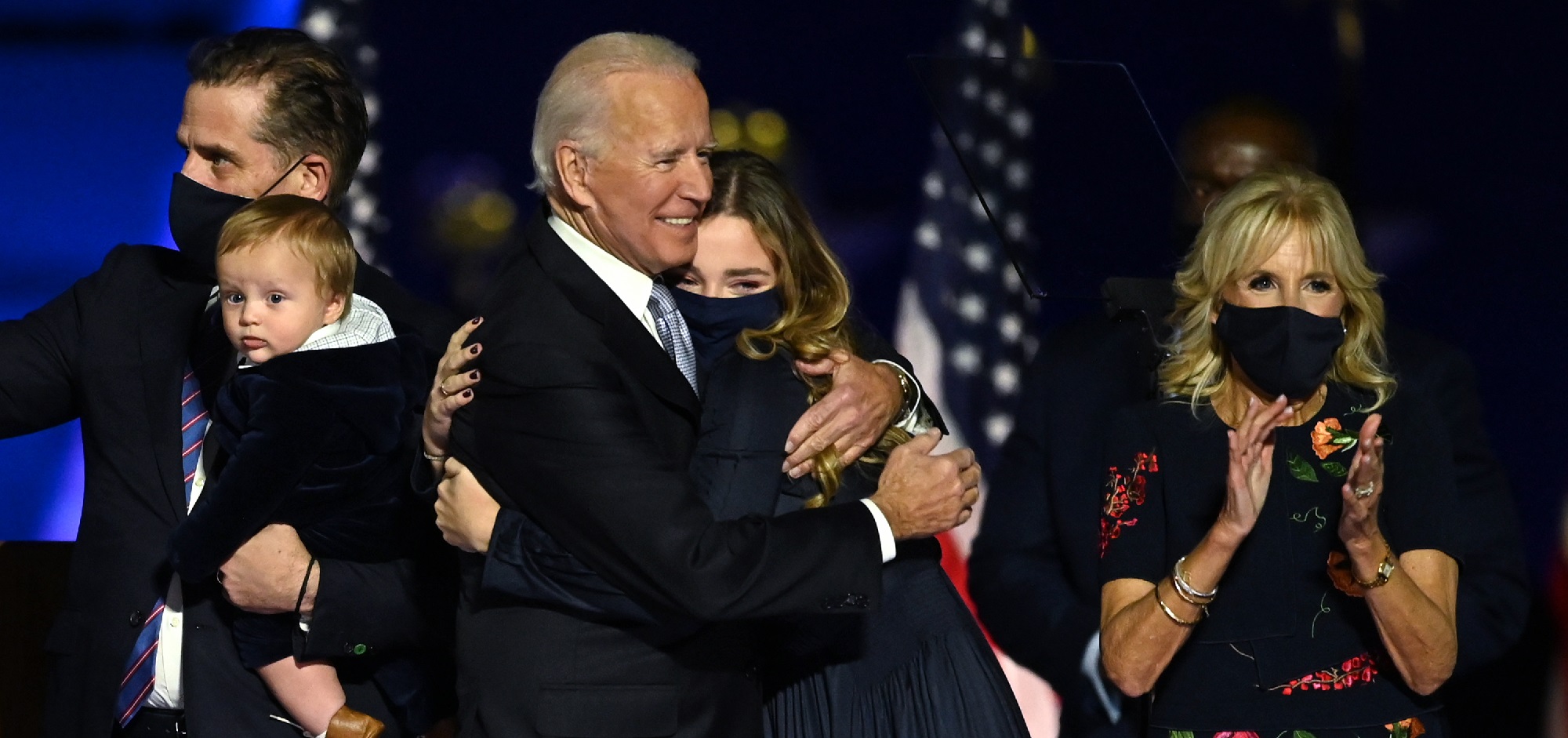 Tragedias, adicciones y una nueva oportunidad: los Biden, la nueva "primera familia" de EEUU