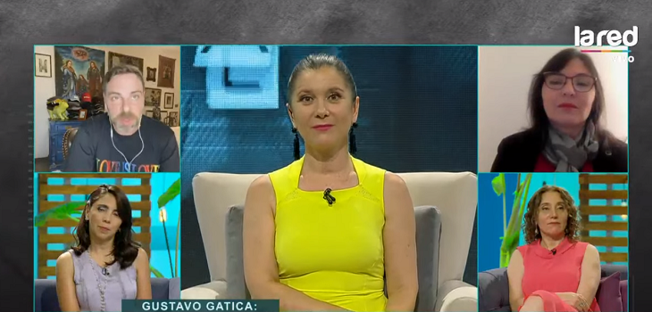 Alejandra Matus y Carlos Larraín