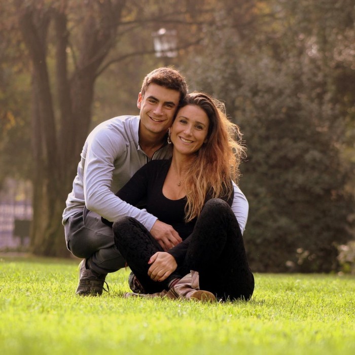 Fran Ayala y su hijo Sebastián Teao