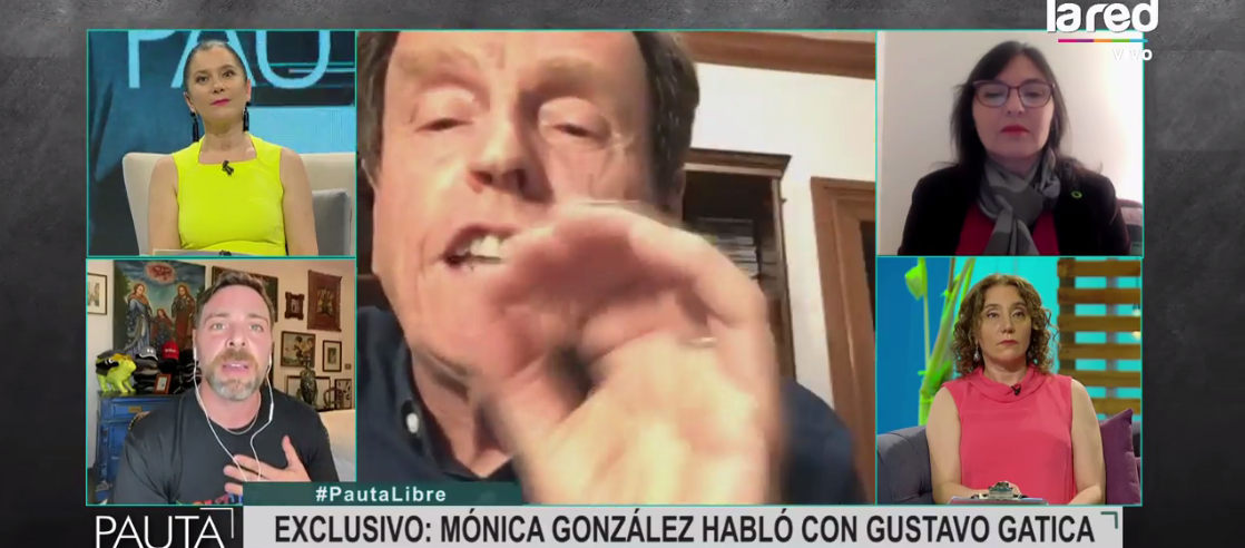 Carlos Larraín se descontroló en Pauta Libre tras pregunta sobre su hijo: "No me toque a mi familia"