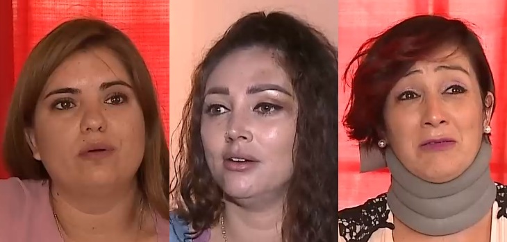 Acusadas de golpear a Carolina Molina desmintieron su versión: afirmaron ser ellas las agredidas
