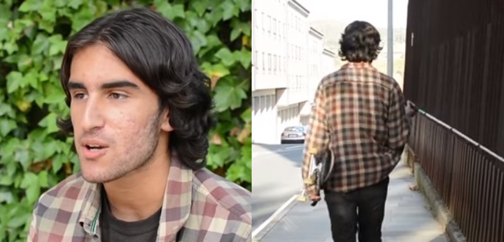 La ejemplar historia de superación de Marcelo Lusardi: skater quedó ciego debido a rara enfermedad