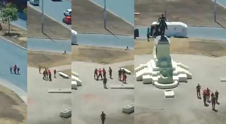 Polémico incidente: Carabineros detuvo a hombre que cruzó hacia Plaza Italia junto a sus dos nietos