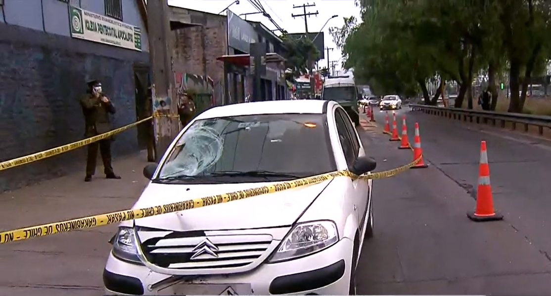 Ciclista de 56 años murió tras ser arrollado por un auto en Pedro Aguirre Cerda: no usaba casco