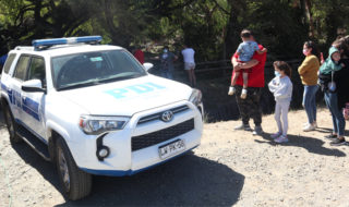 retiro del cuerpo de Tomás Bravo