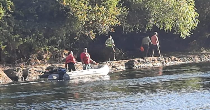 Encuentran muerto a joven que se sumergió en zona no habilitada para el baño en Río Rahue