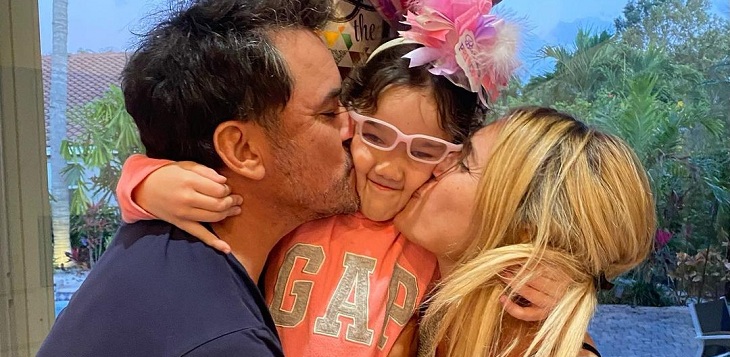Ana Sol Romero y Douglas celebran cumpleaños de su hija