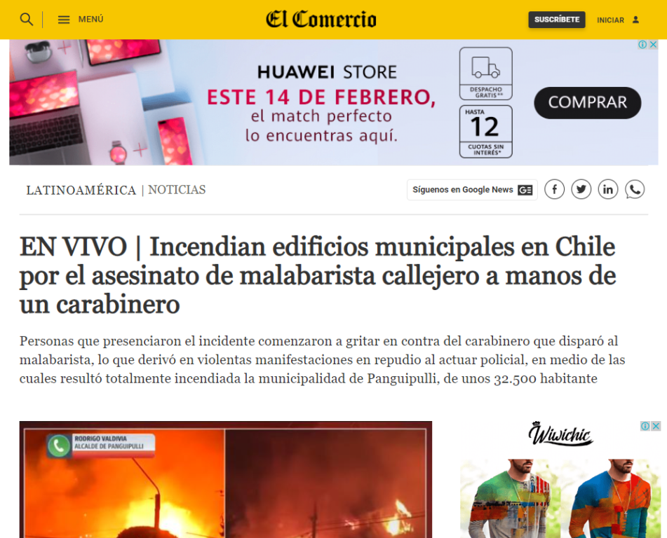 portadas internacionales por muerte de malabarista