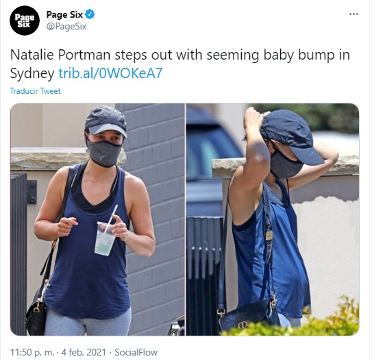 Natalie Portman supuestamente embarazada