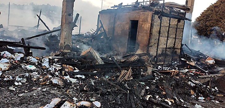 10 instituciones públicas totalmente destruidas y 3 bomberos heridos tras protestas en Panguipulli