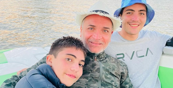 Luis Jara publicó fotos para celebrar a su hijo más pequeño en su cumpleaños: 