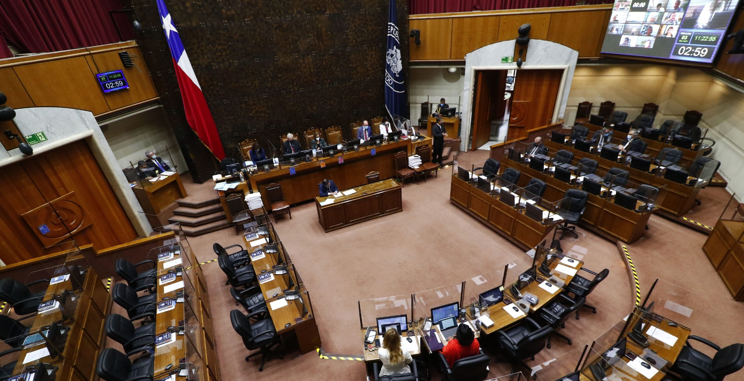 Cámara Alta aprueba proyecto para realizar elecciones de abril en dos días