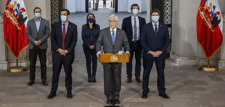 Presidente Sebastián Piñera promulgará tercer retiro del 10%