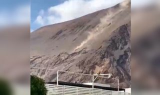 auto se desbarrancó en alto hospicio