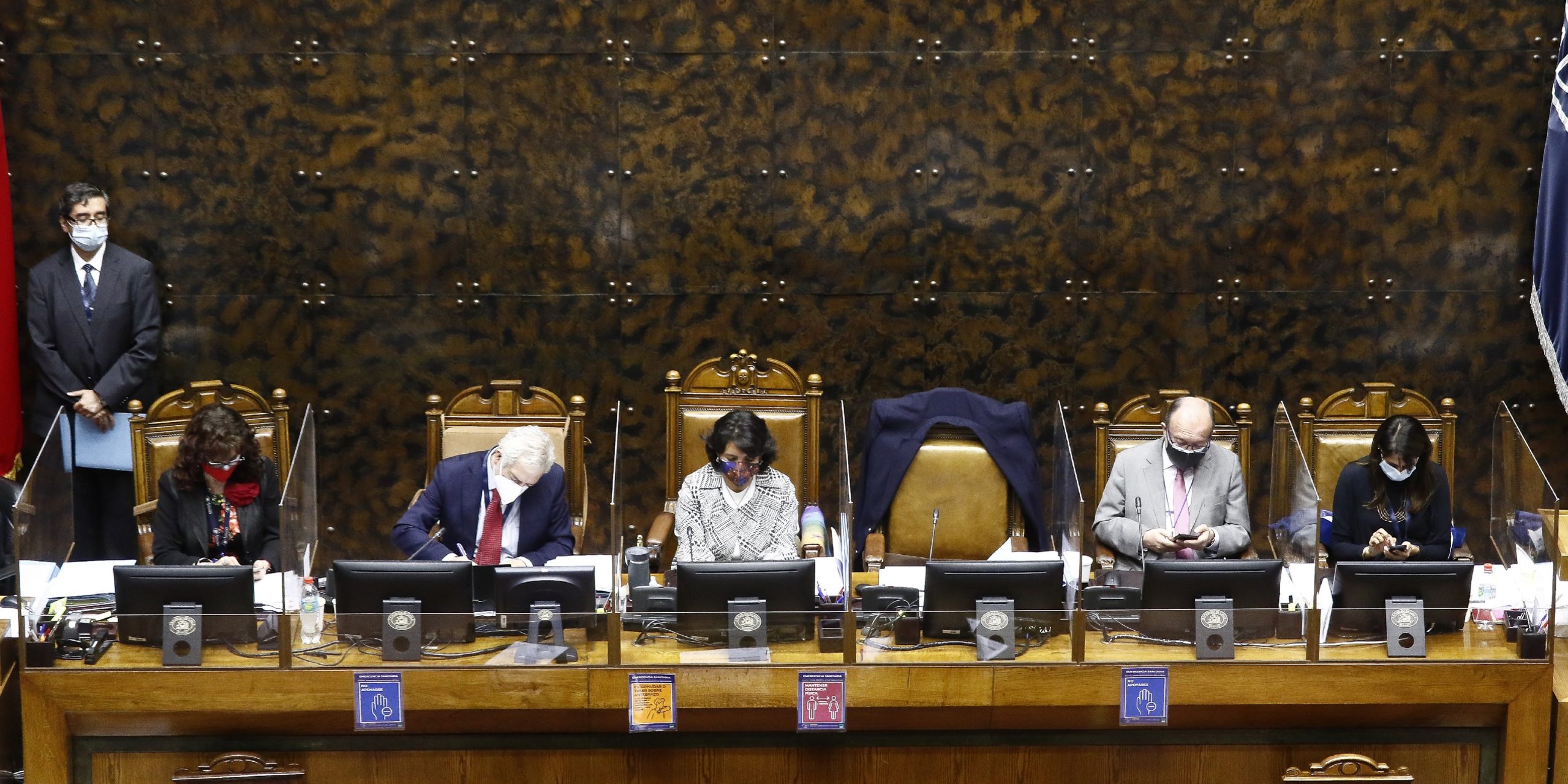 Cámara Alta aprobó en general postergar las elecciones para el 15 y 16 de mayo