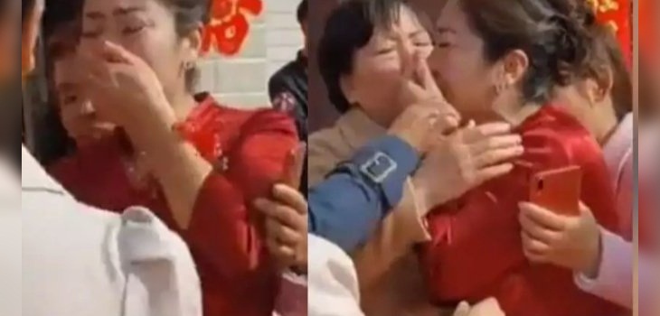 matrimonio novia hija adoptada china