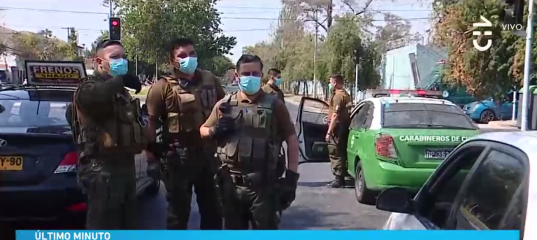 Delincuentes lanzaron misterioso paquete al interior de Chilevisión: Carabineros realizó operativo