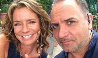 Luis jara dedicó mensaje de cumpleaños a Katherine salosny