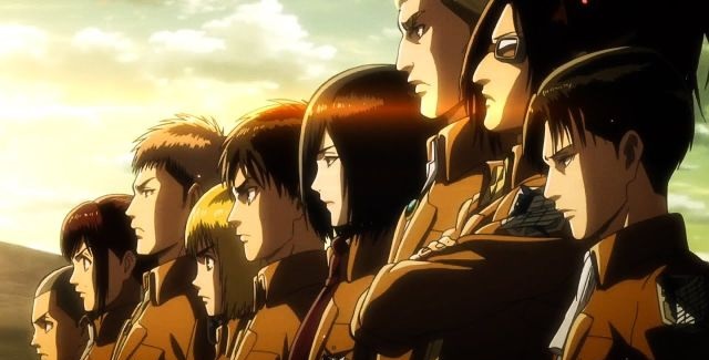 Cuánto miden los titanes de Shingeki no Kyojin