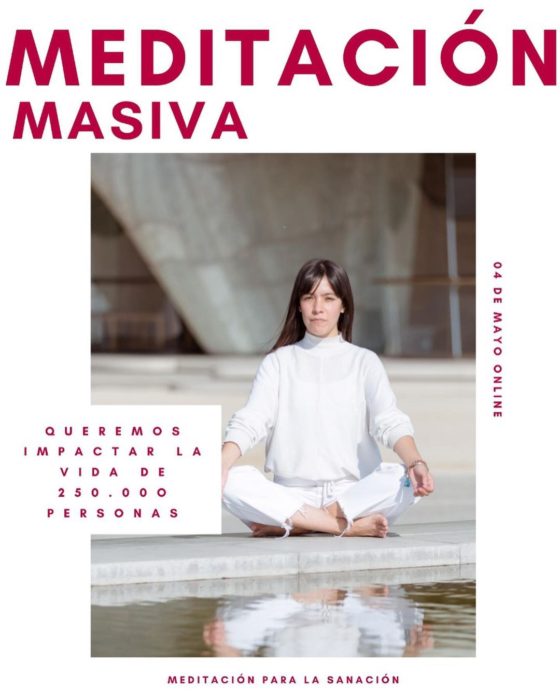 Meditación masiva Marcela Torres