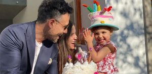 Marcelo Marocchino y Magui Benet utilizaron tradicional decoración para el cumpleaños de su hija