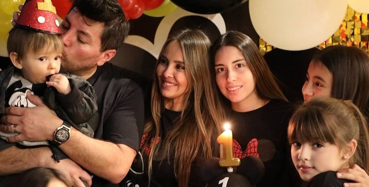 Paloma Aliaga celebró el primer cumpleaños de su hijo junto a Cristobal Valenzuela: Daniel también asistió
