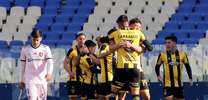 Copa Chile: la 'U' eliminada en octavos al caer por penales ante Fernández Vial