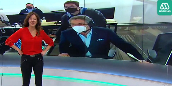 “¿Qué estás haciendo ahí?”: Repenning sorprendió a Priscilla Vargas con hilarante intervención