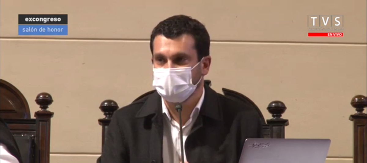 Jaime Bassa dio el 'vamos' a la Convención Constitucional disculpándose por el 'bochorno' del lunes