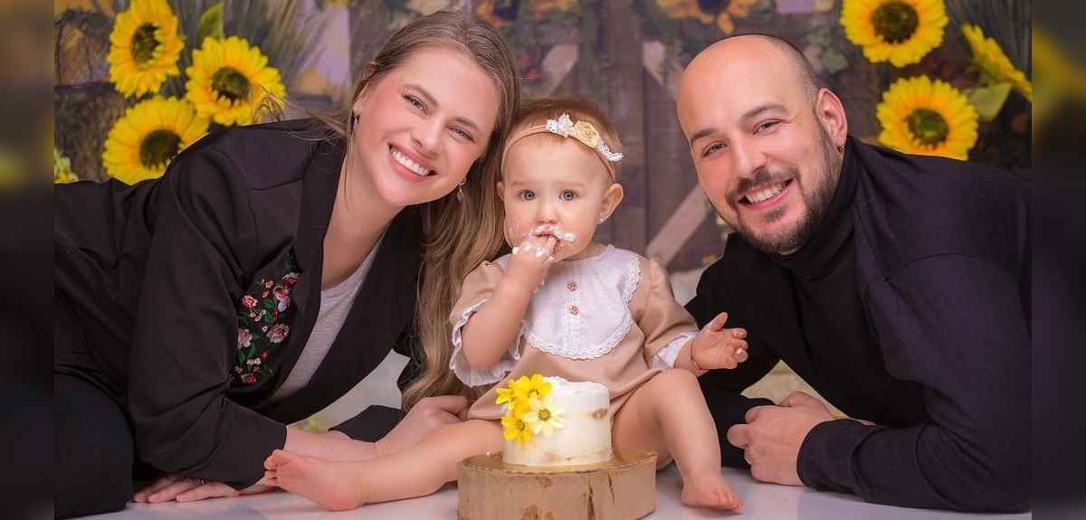 Eliana Albasetti y Federico Koch celebraron el cumpleaños de su hija Luján