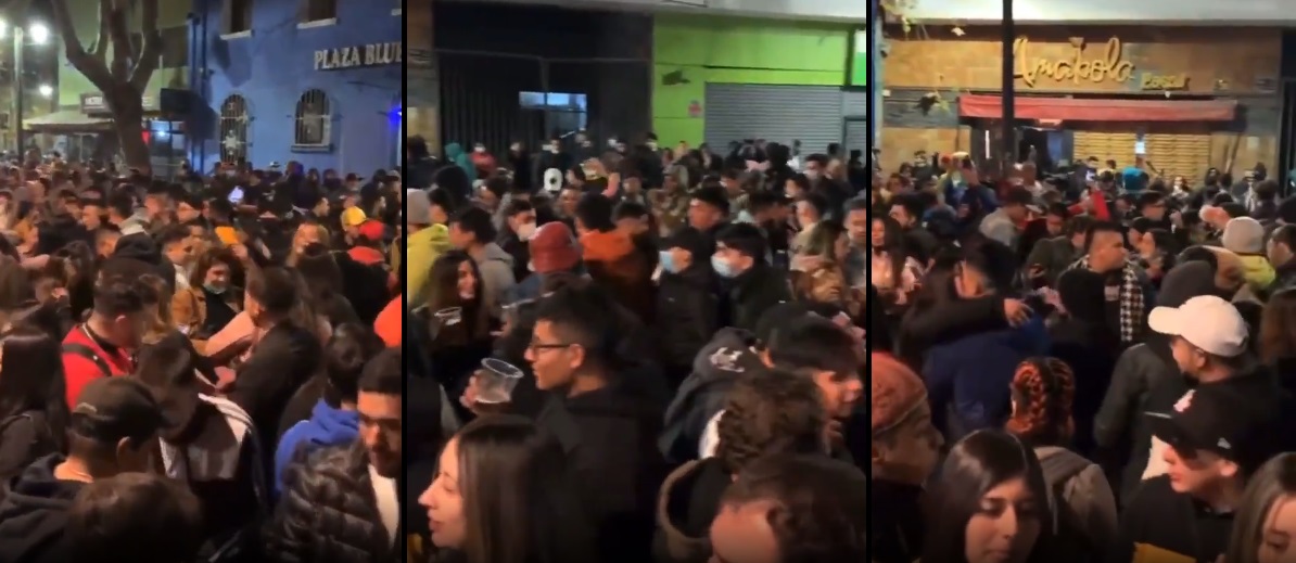 En plena pandemia: alarma en redes sociales por videos que muestran multitud en Barrio Bellavista