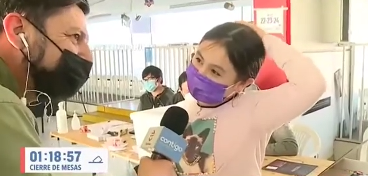 Rafael Cavada se conmovió con relato de niña que acompañó a su tío a votar: 