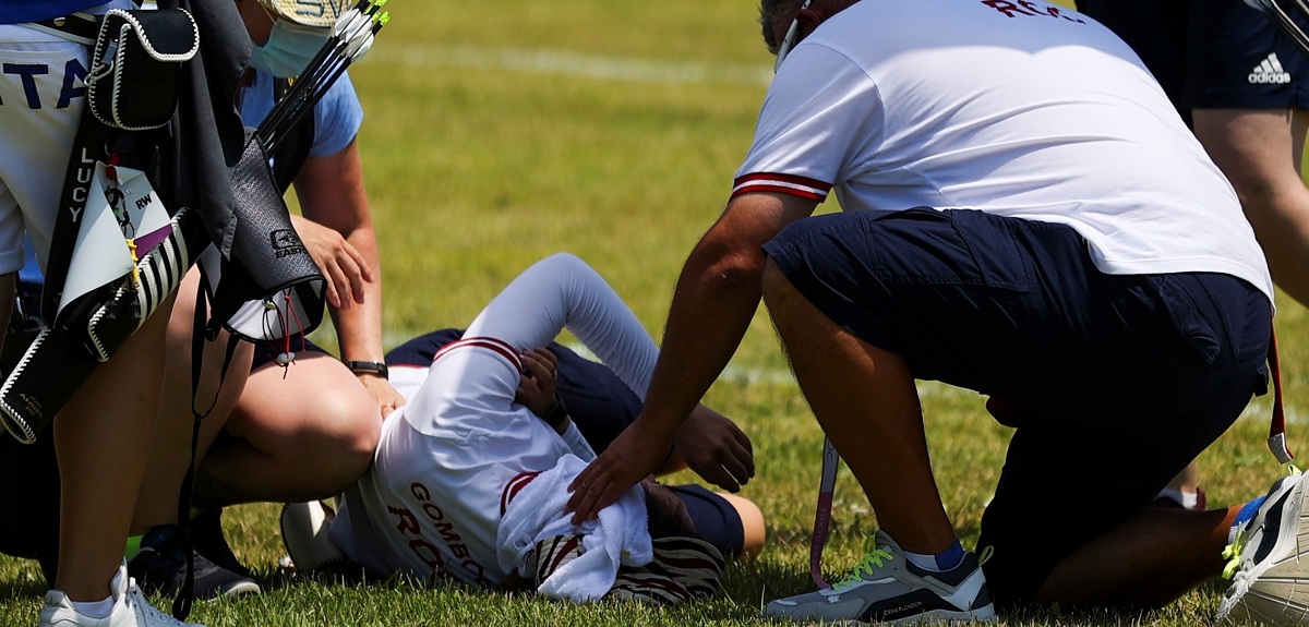 Atleta rusa Svetlana Gomboeva encendió alarmas en los JJ.OO.: se desmayó por las altas temperaturas