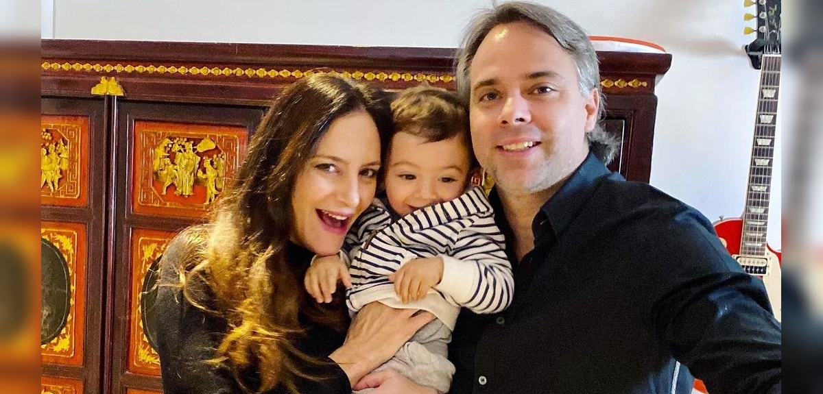 La elegante sesión de fotos de Fernando González y Luciana Aymar en la espera de su segundo bebé