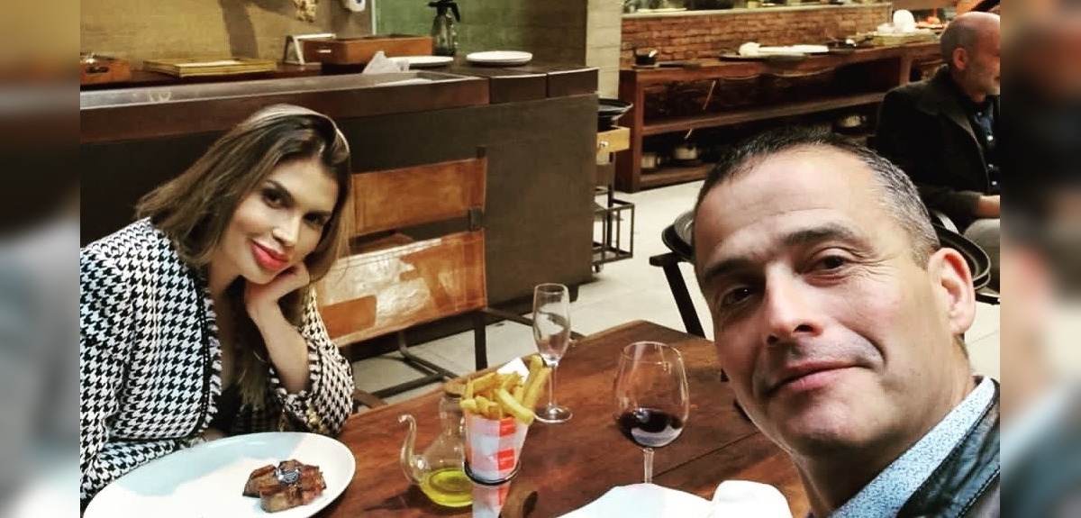 Iván Núñez y Thais Jordao vivieron romántico reencuentro: periodista llegó de Ucrania